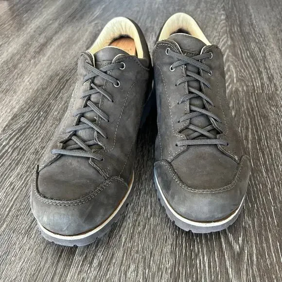Asolo Town GV Nubuck Gore-Tex Low Hiking Shoe Vibram Sole Brown Approach Outdoor